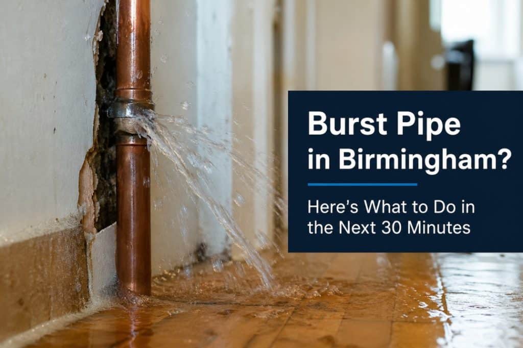 burst pipe repair
